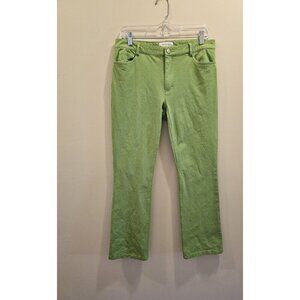 Women's Doncaster‎ Stretch Jeans Lime Green Size 8